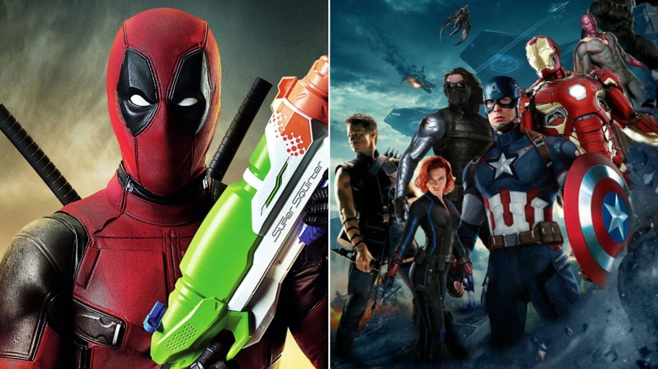 Deadpool a fandovský obrázek Avengers